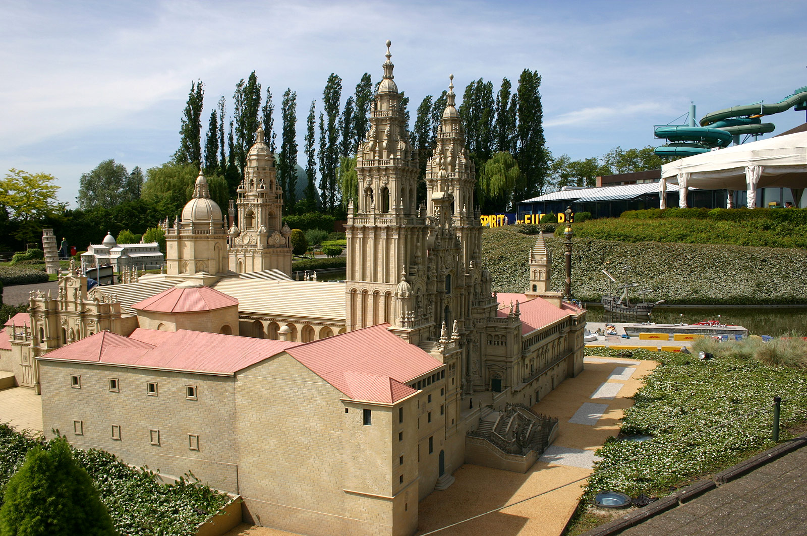 Cathedral of Santiago de Compostela, Spain (Mini-Europe park, Brussels)
